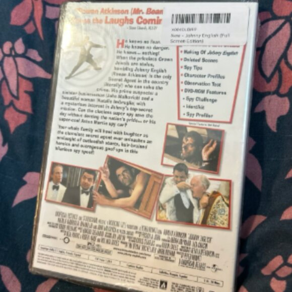 Johnny English DVD New SEALED Rowan Atkinson - Picture 2 of 4
